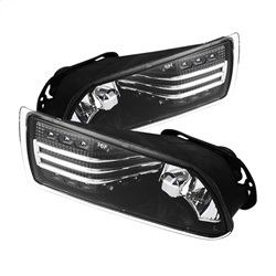 Picture of Spyder 5071620 LED Fog Lights with Switch - Clear Lens Universal