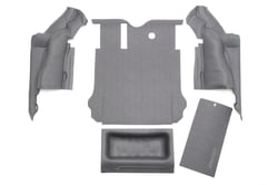 Picture of BedRug BTJK11R4 Jeep Bedtred 11-18 Jk Unltd 4dr Rear 5pc Cargo Kit (inc Tlgte & Tub Liner)