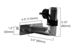 Picture of Hella 006294021 Beacon Light Side Mount Bracket