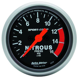 Picture of AutoMeter 3374 Sport-Comp Digital Nitrous Pressure Gauge 2-1/16" 0-1600 PSI