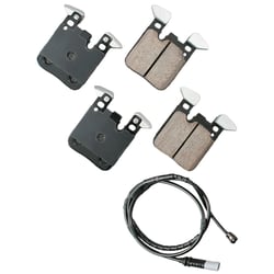 Picture of Akebono EUR1656 Euro Ultra Premium Ceramic Rear Brake Pad Kit