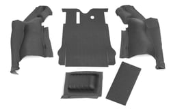 Picture of BedRug BTJK11R2 Jeep Bedtred 11-18 Jk 2dr Rear 5pc Cargo Kit (includes Tailgate & Tub Liner)