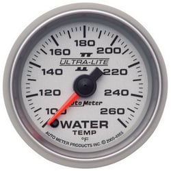 Picture of AutoMeter 4955 Ultra-Lite II Water Temperature Gauge 2-1/16" 100-260°F Digital Stepper Motor