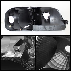 Picture of Spyder 5070319 Xtune Crystal Headlights