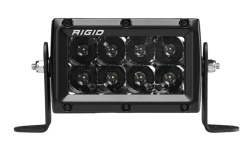 Picture of RIGID Industries 104213BLK E-Series Pro 4 Inch LED Light Bar Spot Optic Midnight Edition