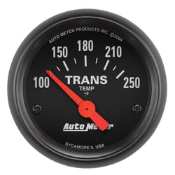 Picture of AutoMeter 2640 Z-Series Transmission Temp Gauge 2 1/16" 100-250Â°F Electric