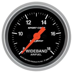 Picture of AutoMeter 3370 Wideband Air/Fuel Ratio Gauge 2-1/16" 8:1-18:1 AFR Digital Stepper Motor