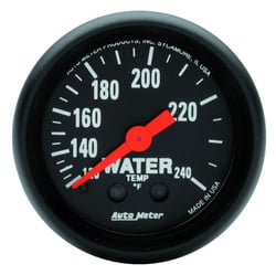 Picture of AutoMeter 2607 Z-Series Mechanical Water Temperature Gauge 2-1/16" 120-240°F