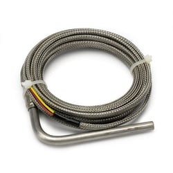 Picture of AutoMeter 5245 Type K Thermocouple Probe 1/4" Diameter Open Tip 10 Ft