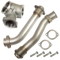 Picture of BD Diesel 1043900 Up-Pipes Kit for Ford 7.3L Power Stroke 1999.5-2003