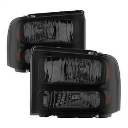 Picture of Spyder 9033001 Black Smoked Custom Headlights