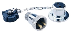 Picture of Hella 002620801 2-Pole Plug and Socket Connector Set