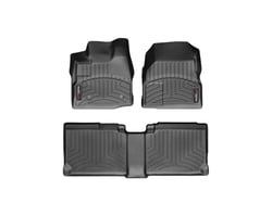 Picture of WeatherTech 443461-442712 DigitalFit FloorLiner 1st & 2nd Row Black