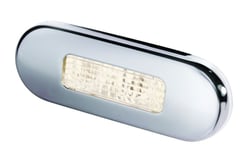 Picture of Hella 959680411 9680 Series Warm White LED Step Light Polished Stainless Steel