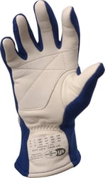 Picture of G-Force Racing 4101XLGBU G5 Racing Gloves SFI 3.3/5 X-Large Blue