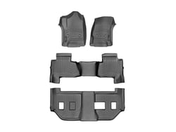 Picture of WeatherTech 44607-1-8-9 FloorLiner DigitalFit Complete Set Black