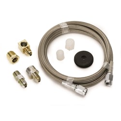 Picture of AutoMeter 3235 Braided Stainless Steel Gauge Line Kit #3 Diameter 4ft -3AN 1/8" NPTF
