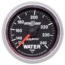 Picture of AutoMeter 3632 Sport-Comp II Water Temperature Gauge 2-1/16" 120-240°F Mechanical