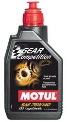 Picture of Motul 105779 Gear Competition 75W-140 Fully Synthetic Transmission Fluid 1 Liter