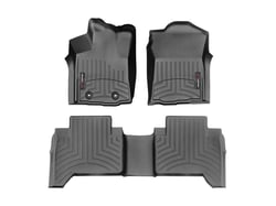 Picture of WeatherTech 448671-448722 Front & Rear FloorLiner Set Double Cab