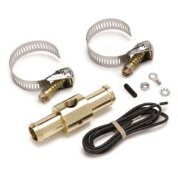 Picture of AutoMeter 2280 Heater Hose Temperature Sender Adapter 5/8 Inch Brass