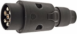 Picture of Hella 001930003 7-Pole Trailer Plug Connector E-Coded