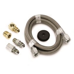 Picture of AutoMeter 3229 Braided Stainless Steel Pressure Gauge Line Kit 4ft #4AN