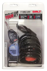 Picture of Bolt 7018452 6ft Cable Lock for Chrysler Dodge Jeep Ram Vehicles