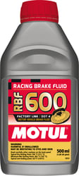 Picture of Motul 100949 RBF 600 Racing Brake Fluid DOT 4 - 500ml Bottle