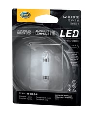 Picture of Hella 6418LED 5K LED Bulb 12V 1W SV8.5-8 5000K White