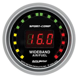 Picture of AutoMeter 3379 Sport-Comp Wideband Air/Fuel Ratio Gauge 2-1/16" Digital 10:1-17:1