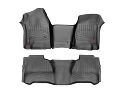 Picture of WeatherTech 442511-449423 DigitalFit Floor Liners Complete Set Black