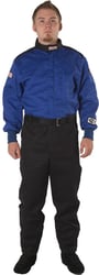 Picture of G-Force Racing 4125XLGBU GF125 Single Layer Racing Suit SFI 3.2A/1 X-Large Blue