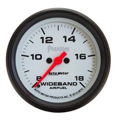 Picture of AutoMeter 5879 Phantom Wideband Air/Fuel Ratio Gauge 2-5/8" 8:1-18:1 AFR