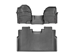 Picture of WeatherTech 447931-446974 DigitalFit FloorLiner Front and Rear Set Black