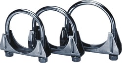 Picture of Borla T-304 Stainless Steel U-Bolt Saddle Exhaust Clamps