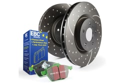 Picture of EBC S3 Kit Greenstuff 6000 Brake Pads and GD Sport Slotted Rotors