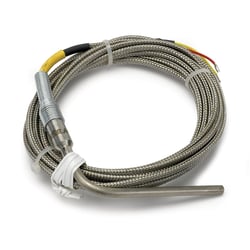Picture of AutoMeter 5246 Type K Thermocouple Pyrometer Probe 3/16 Inch Open Tip 10 Foot
