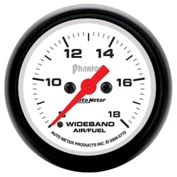 Picture of AutoMeter 5770 Phantom Wideband Air/Fuel Ratio Gauge 2-1/16" 8:1-18:1 AFR