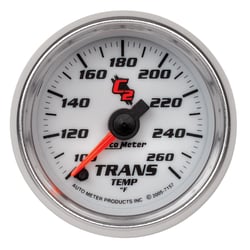 Picture of AutoMeter 7157 C2 Transmission Temp Gauge 2-1/16" 100-260°F Digital Stepper Motor