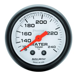 Picture of AutoMeter 5732 Phantom Mechanical Water Temperature Gauge 2-1/16" 120-240°F