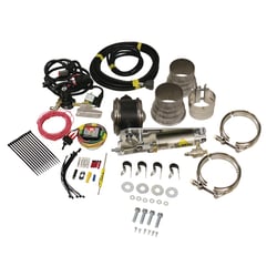 Picture of BD Diesel 1028035 Universal Exhaust Brake 3.5 Inch Remote Mount Air Actuated