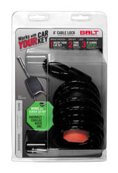 Picture of Bolt 7023719 6ft Cable Lock for GM Center Cut Keys
