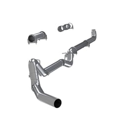 Picture of MBRP S6004PLM 4 Inch Aluminized Steel Cat-Back Exhaust System No Muffler