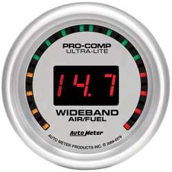 Picture of AutoMeter 4379 Ultra-Lite Street Wideband Air/Fuel Ratio Gauge 2-1/16" Digital 10:1-17:1 AFR