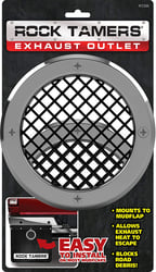 Picture of Rock Tamers RT200 Exhaust Outlet for Mudflap Systems 2-Pack Chrome/Black