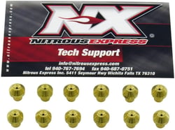 Picture of Nitrous Express 60042JP Billet Crossbar Jet Pack 50-300 HP Gasoline