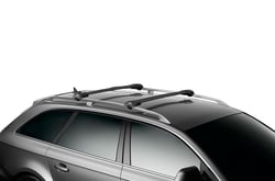 Picture of Thule 7503B AeroBlade Edge Raised Rail Roof Rack Single Bar Black
