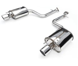 Picture of Invidia HS13GF7G3T Q300 Cat-Back Exhaust System Rolled Titanium Tips