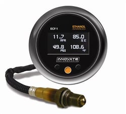 Picture of Innovate Motorsports 3903 ECF-1 Ethanol Content Fuel Pressure Wideband Air/Fuel Ratio Gauge Kit